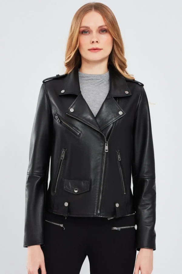 Black Edge Moto Jacket